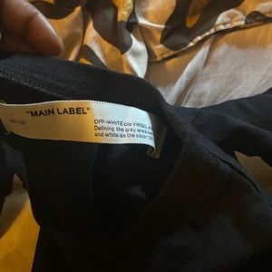 Authentic off-white T-shirt long sleeve